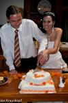 Nakrojení svatebního dortu